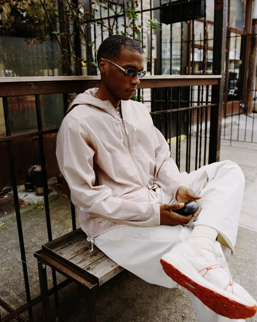 Person walking with Evenings Sol